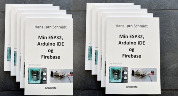 Min ESP32, Arduino IDE og Firebase - 10 stk.